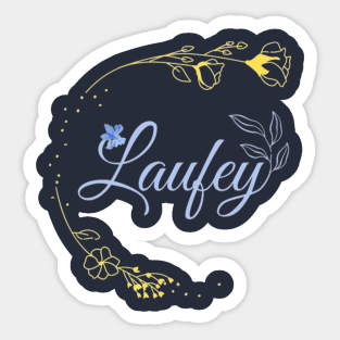 LIVE LAUGH LAUFEY LOVE Sticker